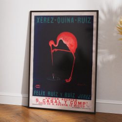 X�rez-Quina-Ruiz 1905 - Cappiello plakat