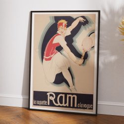 La Raquette RAM - Ren� Vincent plakat