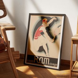 La Raquette RAM - Ren� Vincent plakat