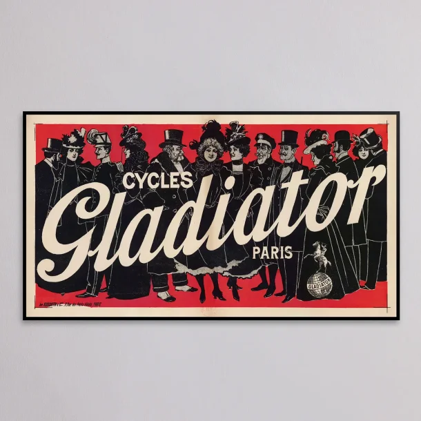 Cycles Gladiator 1900 - Paolo Henri plakat