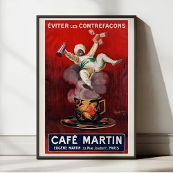 Cafe Martin 1921 - Cappiello plakat