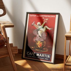 Cafe Martin 1921 - Cappiello plakat