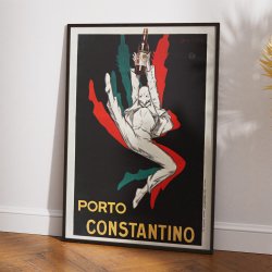 Porto Constantino 1928 - Jean d'Ylen plakat
