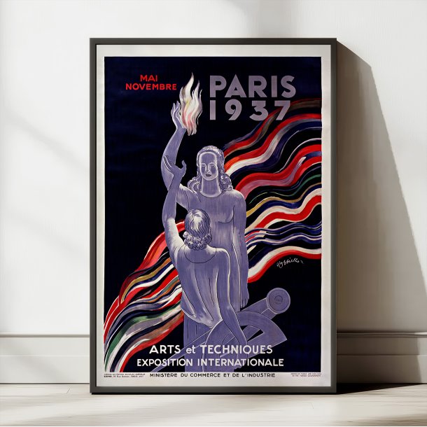 Arts et Techniques Paris 1937 - Udstillingsplakat