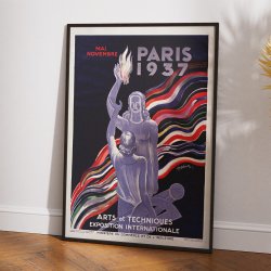 Arts et Techniques Paris 1937 - Udstillingsplakat