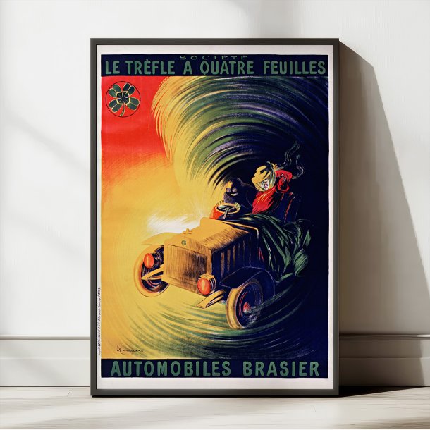 Automobiles Brasier 1907 - Cappiello plakat