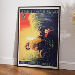 Automobiles Brasier 1907 - Cappiello plakat