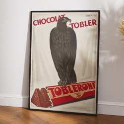 Chocolat Tobler Toblerone 1932 - Cappiello plakat