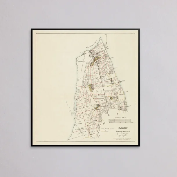 T�rnby, Kastrup og Sundbyerne 1844-1850 - Historisk kort