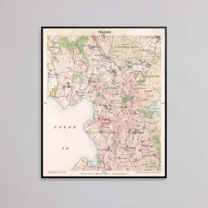 Tikj�b 1857-1882 - Historisk kort