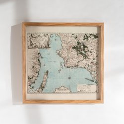 Sj�lland Sydvest 1772-1822 - Historisk kobberstik