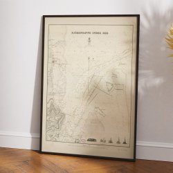 Kbenhavns Indre Red 1869 - Sfartskort