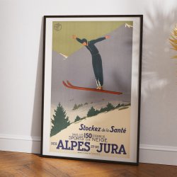 PLM - Stockez de la sant� 1930 - Rejseplakat