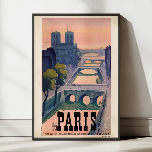 Paris 1937 - Rejseplakat