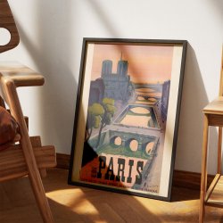 Paris 1937 - Rejseplakat