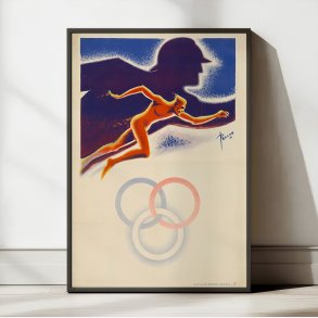 Le coureur 1941 - Sportsplakat