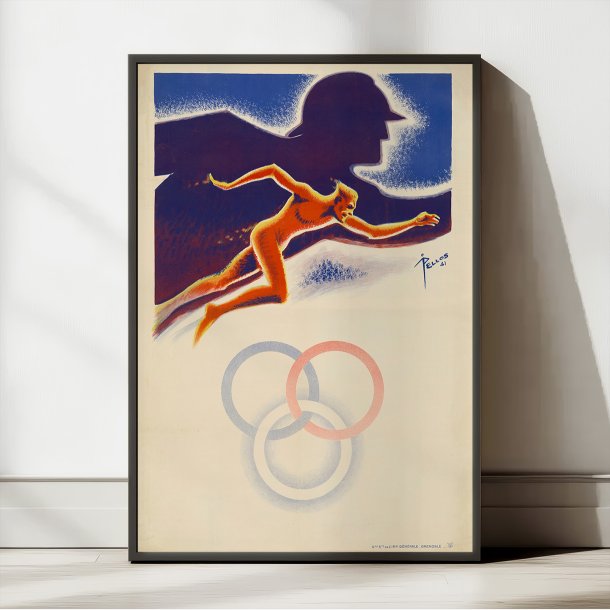 Le coureur 1941 - Sportsplakat