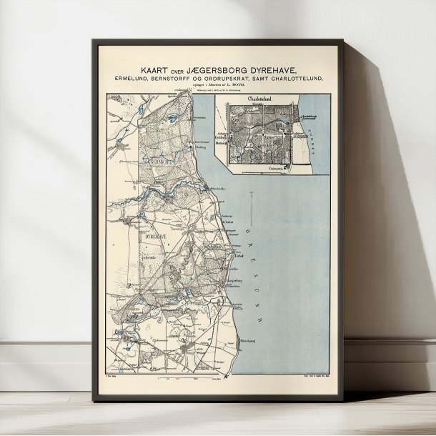 Dyrehaven, Bernstorff &amp; Charlottenlund 1882