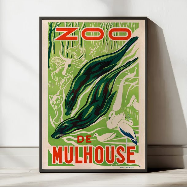Zoo de Mulhouse 193 - Reklameplakat