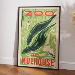 Zoo de Mulhouse 193 - Reklameplakat
