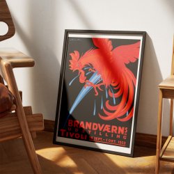 Brandv�rns Udstilling Tivoli 1922 - Udstillingsplakat