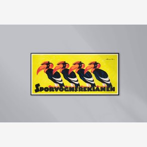 Skr�ddersyet til sporvogn 1924 - Reklameplakat