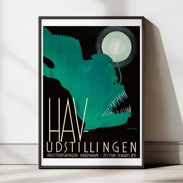 Lygtefisk plakat 1931 - Reklameplakat