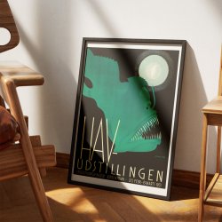 Lygtefisk plakat 1931 - Reklameplakat