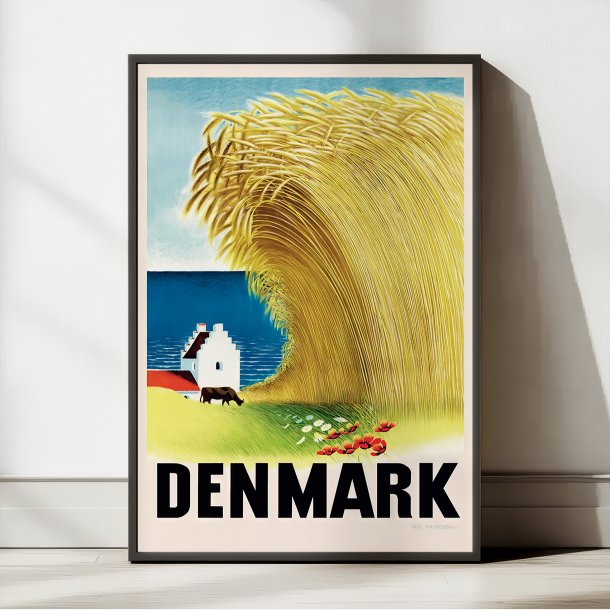 Danmark 1946 - Aage Rasmussen rejseplakat
