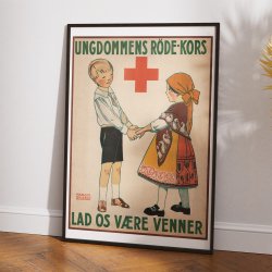 R�de Kors plakat 1920 - Anskuelsesbillede