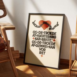 Og de troede at Hj�rtebaand kan briste 1910-1959 - Plakat
