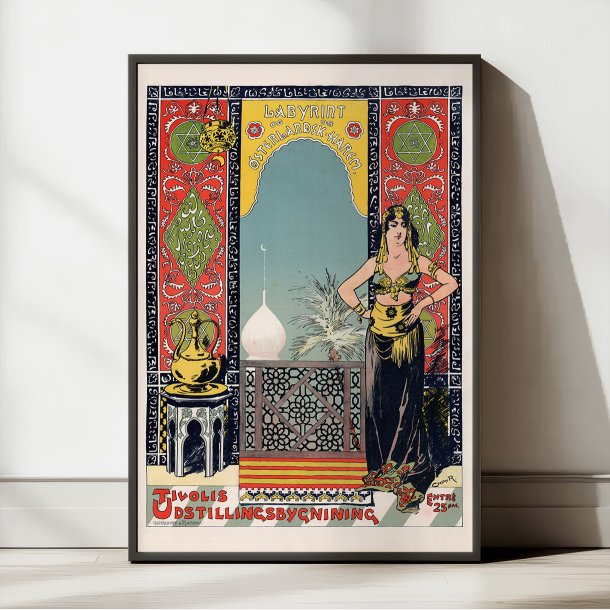 Tivolis Labyrint 1898 - Reklameplakat