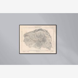 Cono Vesuviano 1900 - Landkort