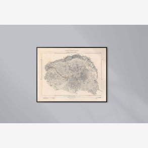 Cono Vesuviano 1900 - Landkort