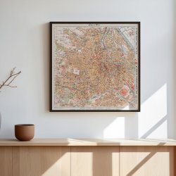 Plan von Wien 1928 - Bykort