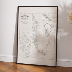 Kort over Grnland 1866