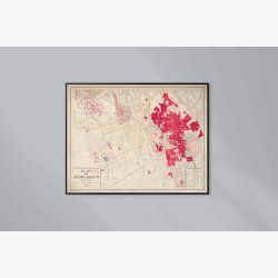 Plan de Marrakech 1924 - Bykort