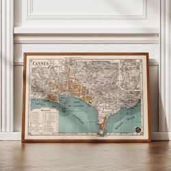 Cannes 1932 - Bykort