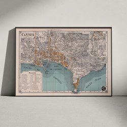 Cannes 1932 - Bykort