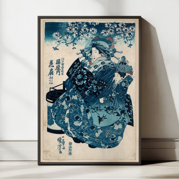 Giya uchi hana-gi 1830-1844 - Japansk tr�snit