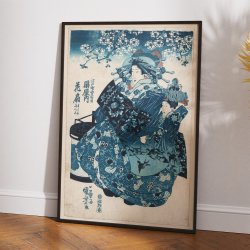 Giya uchi hana-gi 1830-1844 - Japansk tr�snit