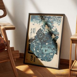 Giya uchi hana-gi 1830-1844 - Japansk tr�snit