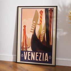 Venezia ca. 1920 - Rejseplakat