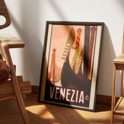 Venezia ca. 1920 - Rejseplakat