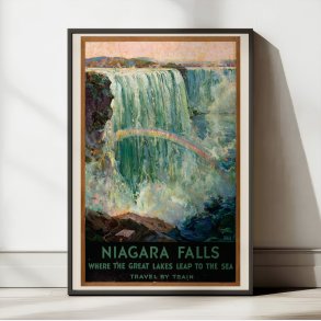 Niagara Falls 1925 - Rejseplakat