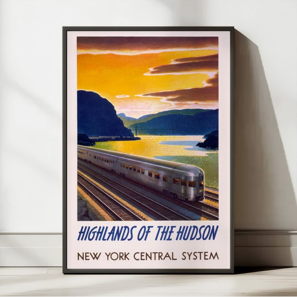 Highlands of the Hudson 1940 - Rejseplakat