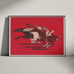 The Runners 1900 - Sportsplakat