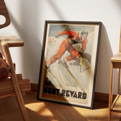 Mont Revard 1936 - Rejseplakat