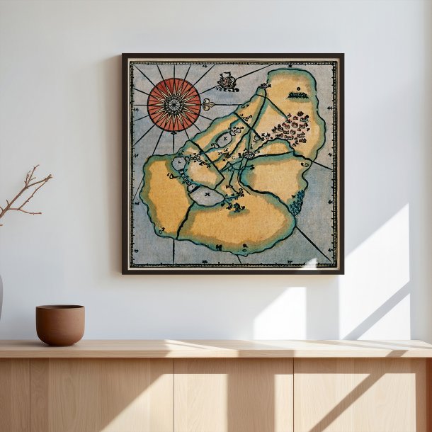 �en Hven - Tycho Brahes � 1596