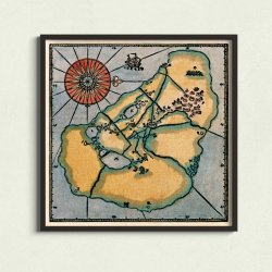 �en Hven - Tycho Brahes � 1596